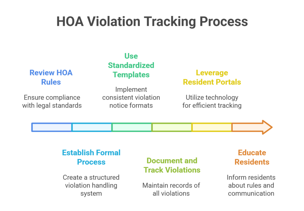A 6-Step Process to Track HOA Violations with Propertese