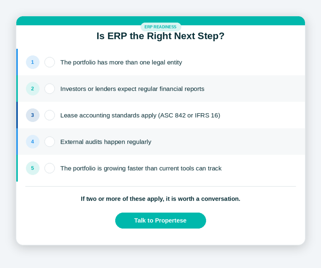 ERP Readiness