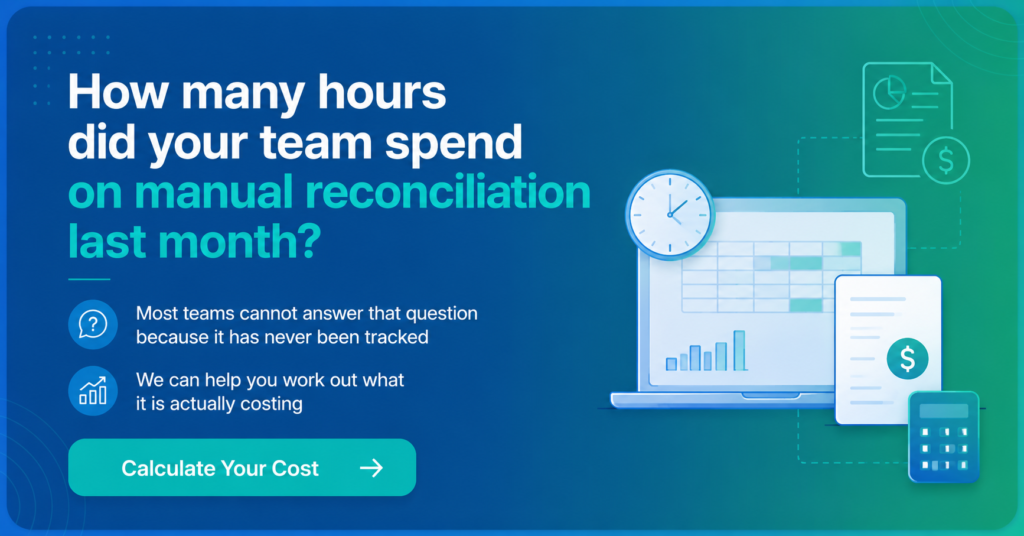 calculate your manual reconciliation cost