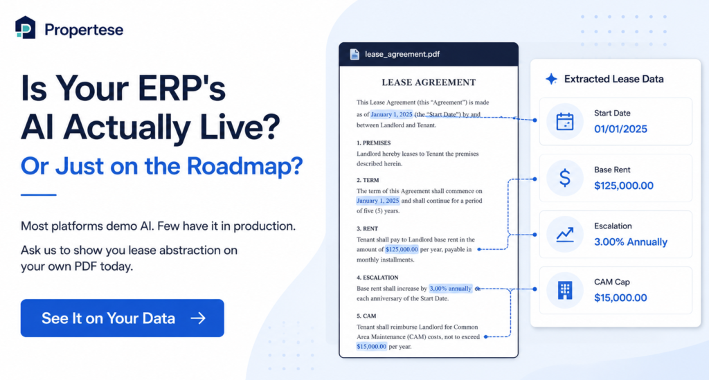 AI in Real Estate ERP