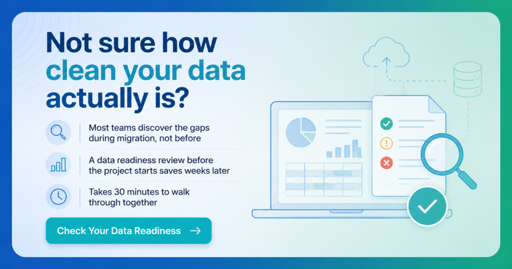 check your data readiness