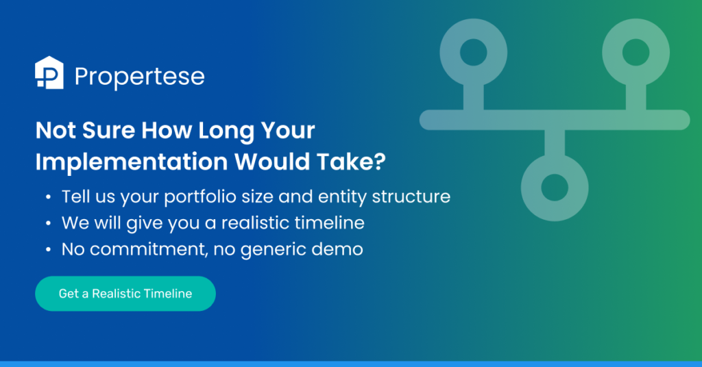 Get a realistic ERP timeline with Propertese